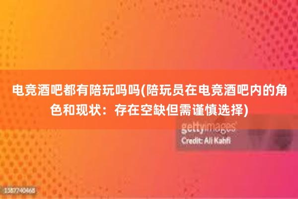 电竞酒吧都有陪玩吗吗(陪玩员在电竞酒吧内的角色和现状：存在空缺但需谨慎选择)